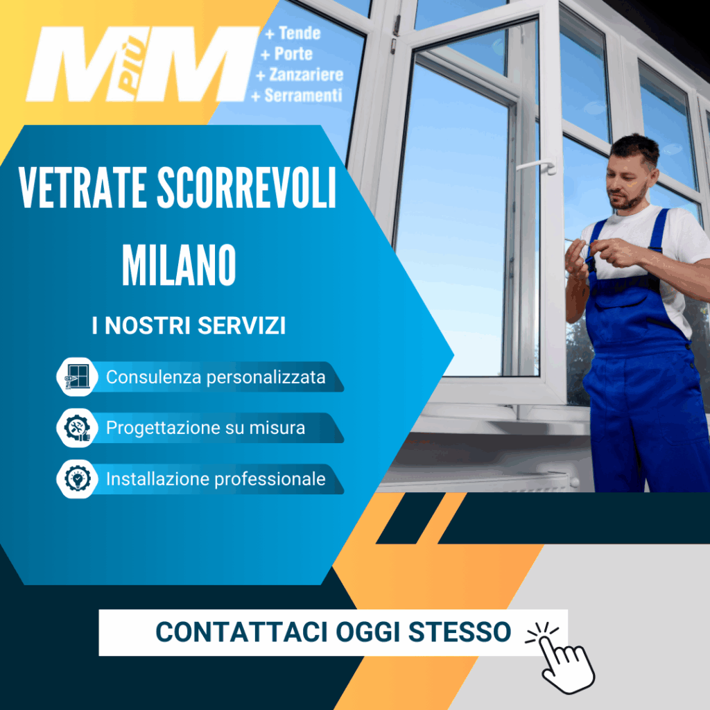 Vetrate scorrevoli Milano